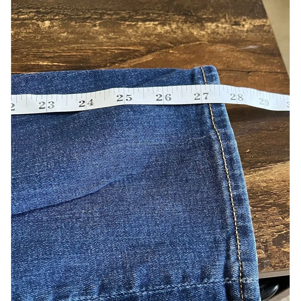 Banana Republic Men’s Skinny Fit Dark Wash Blue Denim Jeans Cotton 5-Pocket